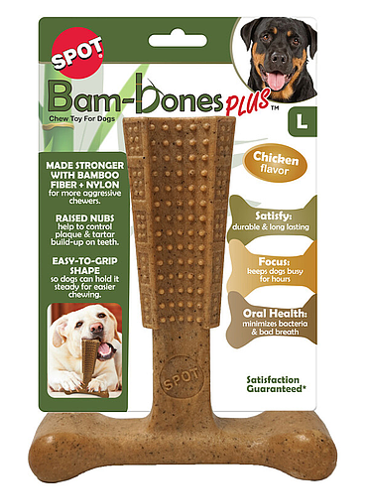 Bam-Bone Hueso (Tipo T) Sabor Pollo Grande  1