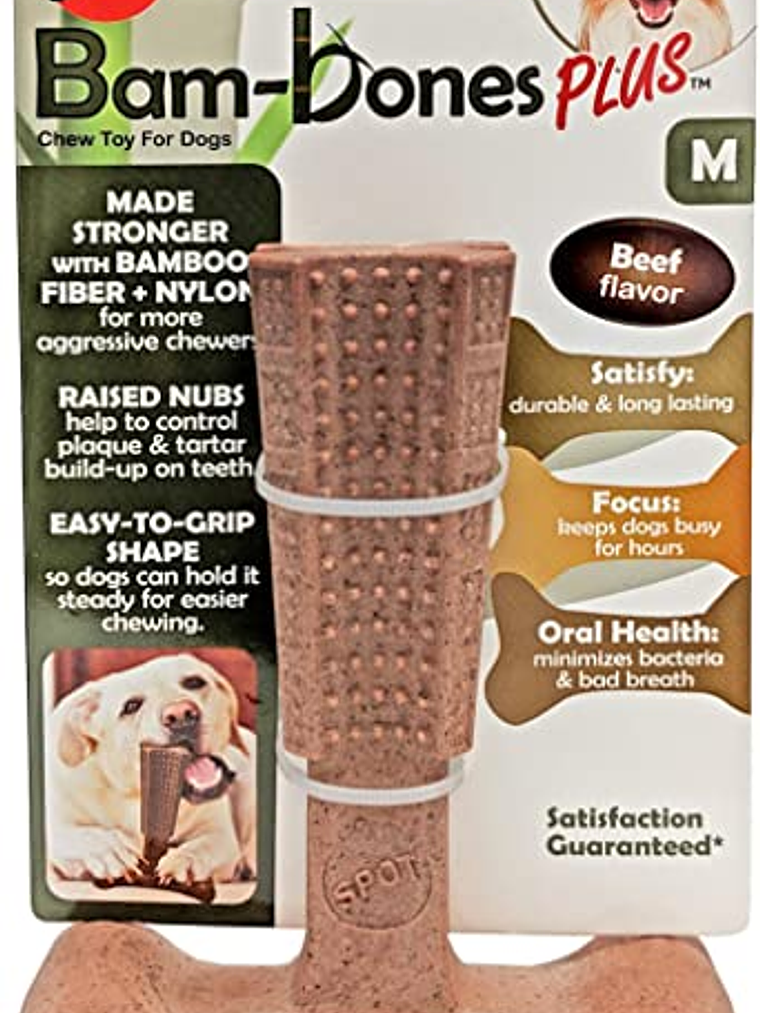 Bam-Bone Hueso (Tipo T) Sabor Carne Mediano (54491) 1