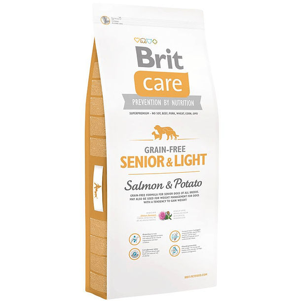 Brit Care SENIOR & LIGHT Salmon & Potato 12kg 1