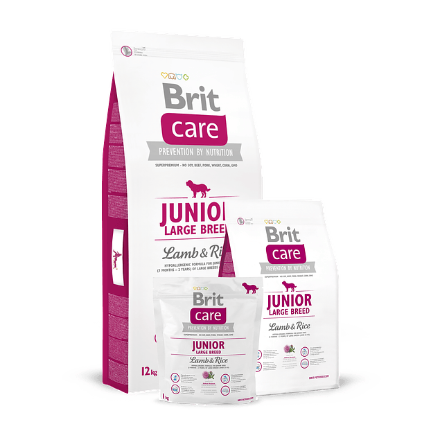 Brit Care JUNIOR LARGE BREED Lamb & Rice 12kg