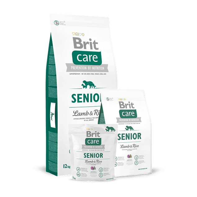 Brit Care SENIOR Lamb & Rice 3kg