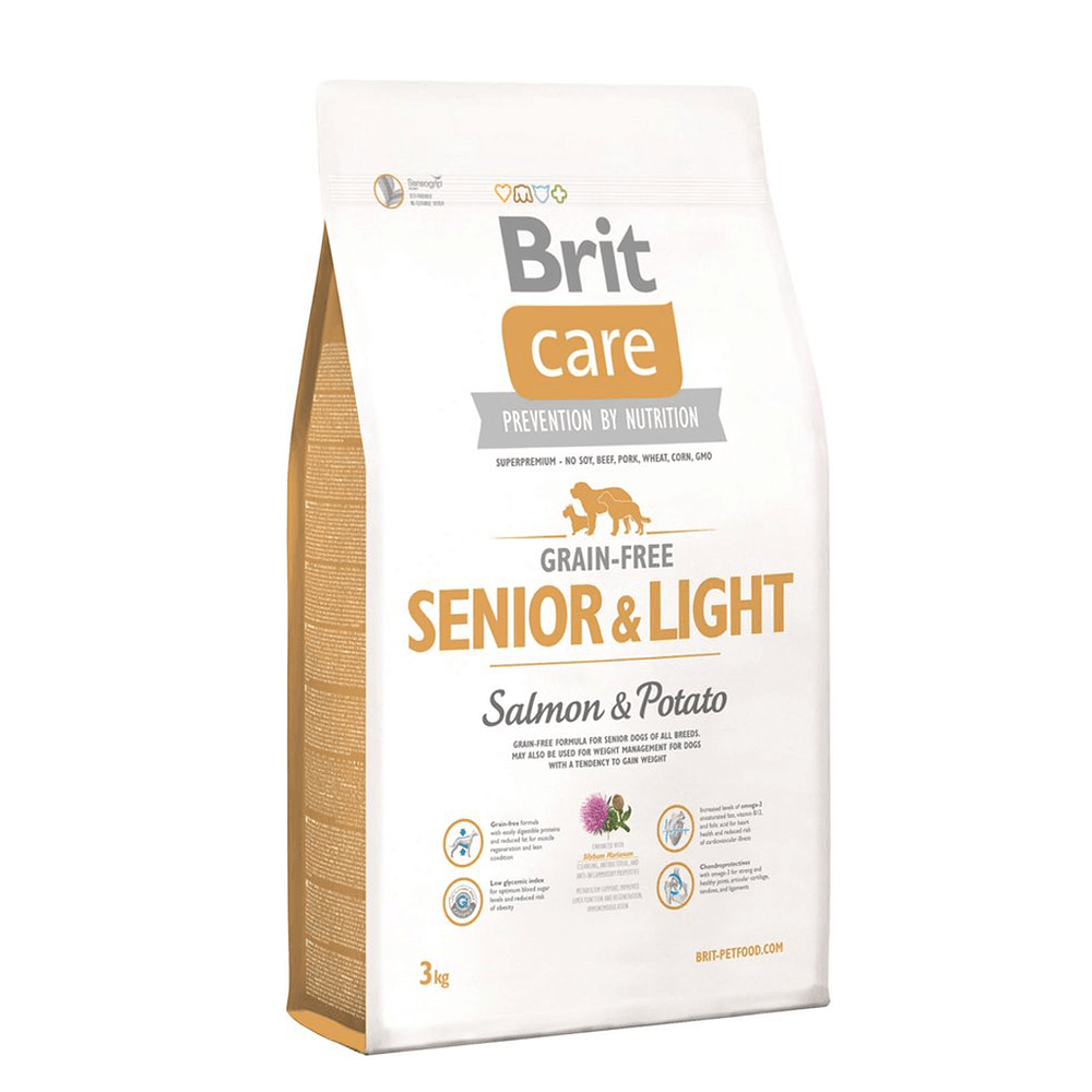 Brit Care SENIOR & LIGHT Salmon & Potato 3kg