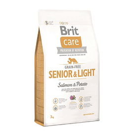 Brit Care SENIOR & LIGHT Salmon & Potato 3kg