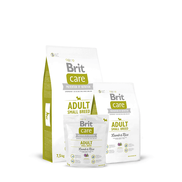 Brit Care ADULT SMALL BREED Lamb & Rice 7,5kg 2
