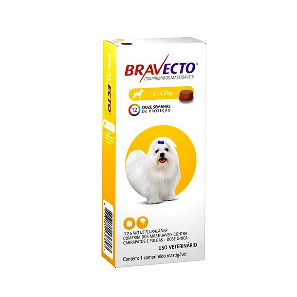 Bravecto (2kg - 4,5 kg) 1