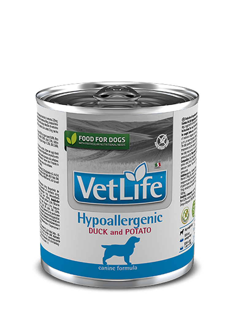 Vet Life Hypoallergenic Perro 300gr (Pato) 1