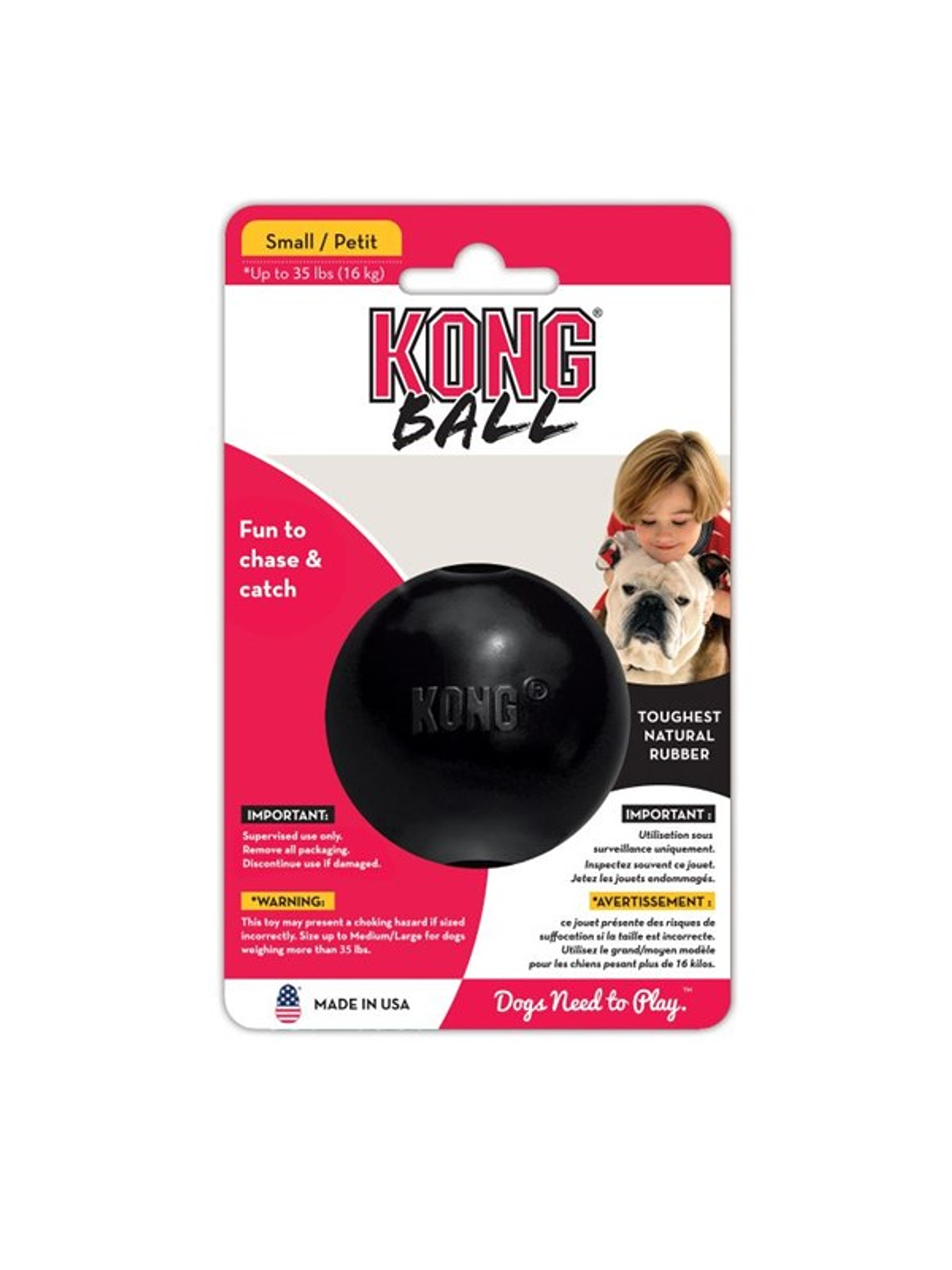 Kong Extreme Ball Pequeña 1