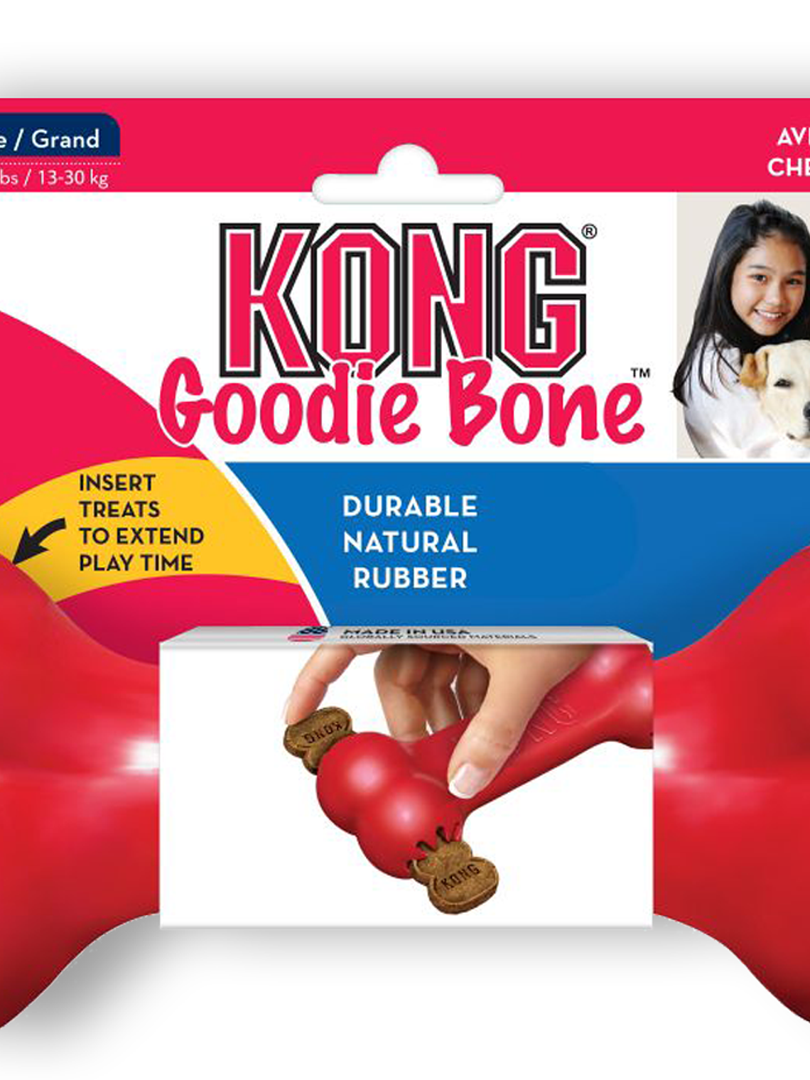 Kong Goodie Bone Grande 1