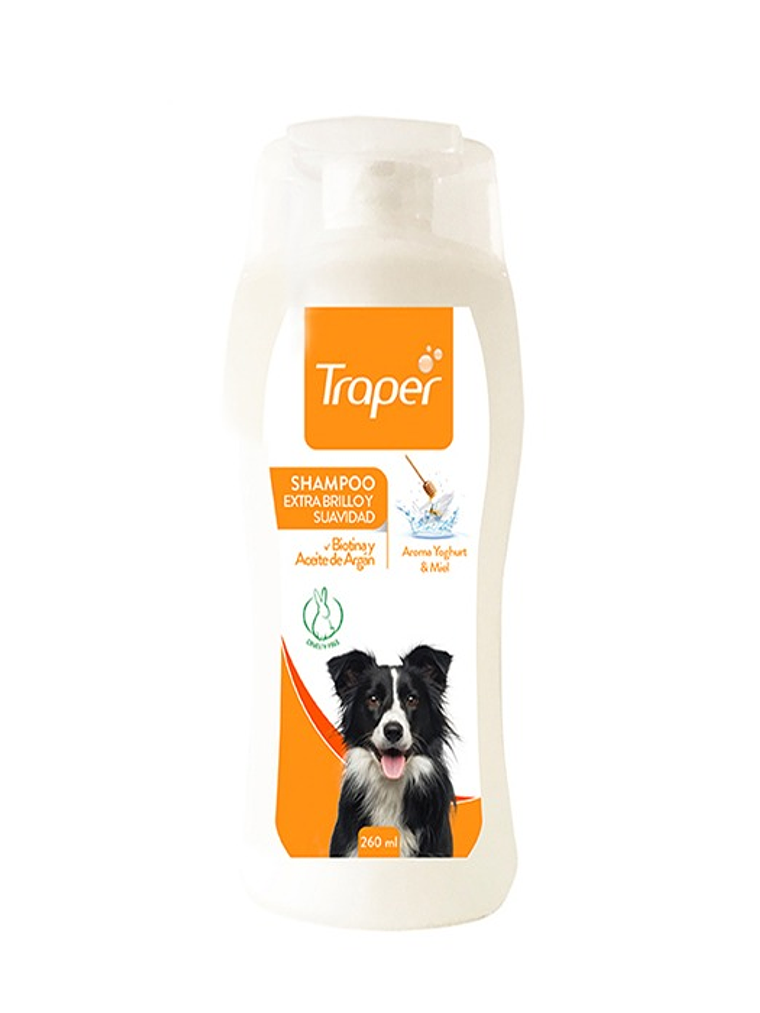 Traper Shampoo Extra Brillo y Suavidad 260ml 1