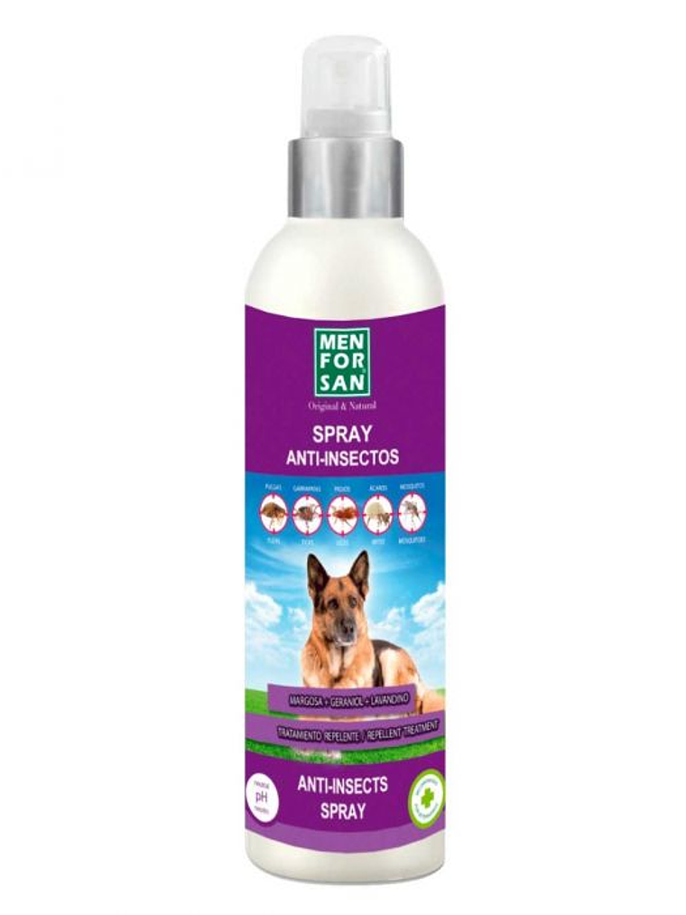 Menforsan Spray Anti-Insectos Para Perro  1