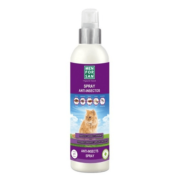 Menforsan Spray Anti-Insectos Para Gato