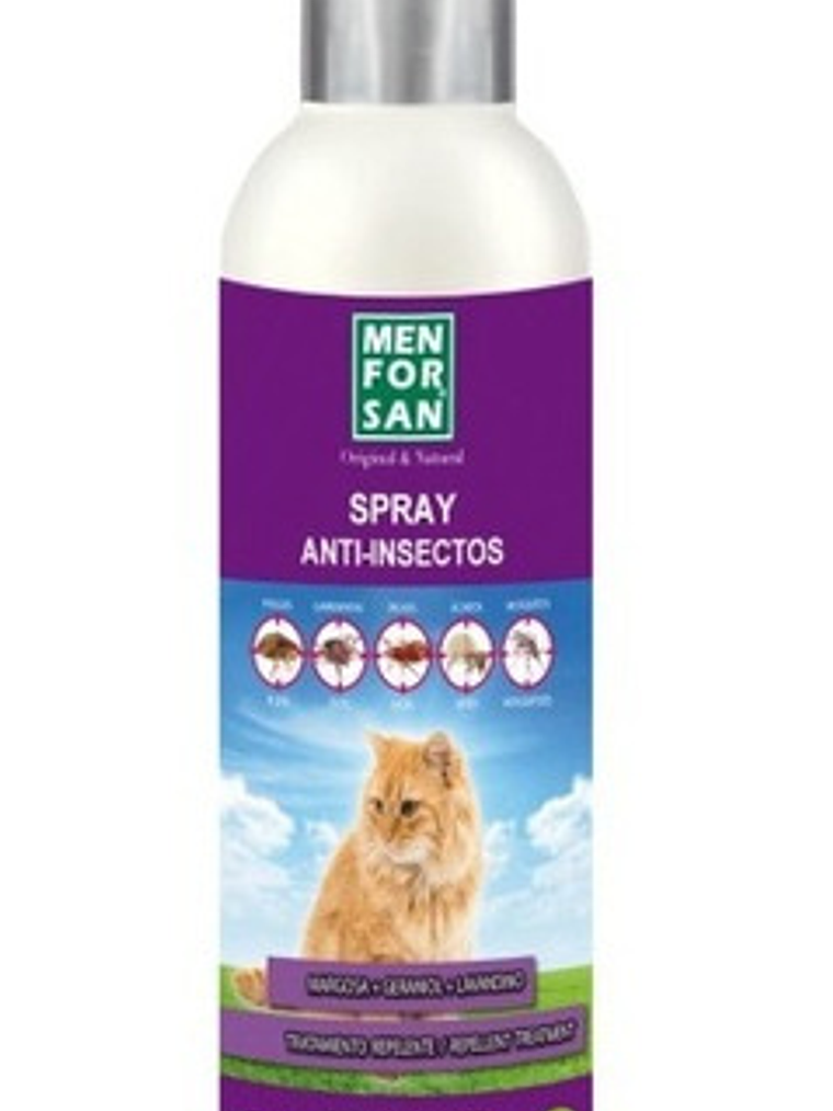 Menforsan Spray Anti-Insectos Para Gato 1