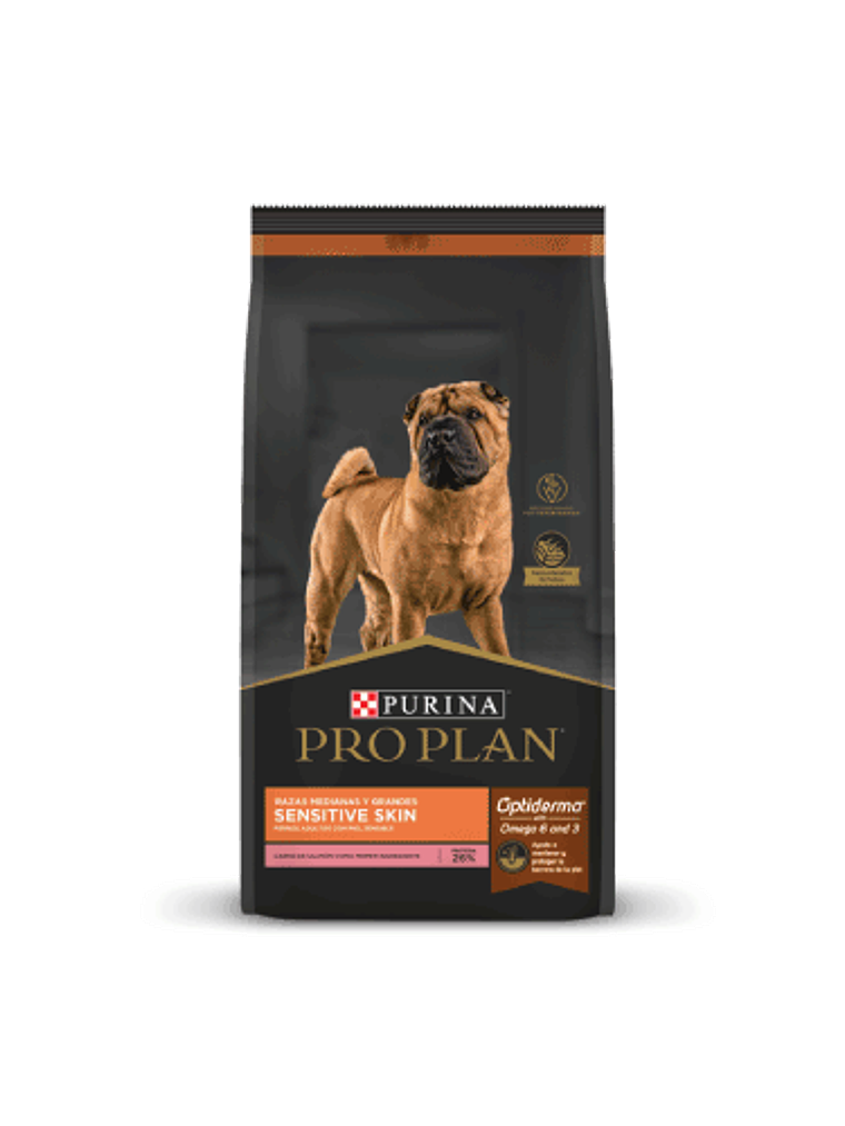 Pro Plan Sensitive Skin Raza Mediana y Grande 15kg 1
