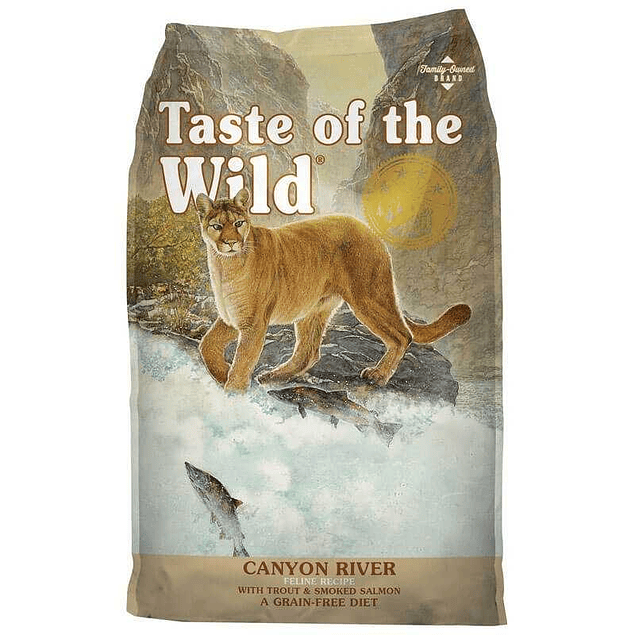 Taste of The Wild Cayon River (Trucha y Salmon) 2kg