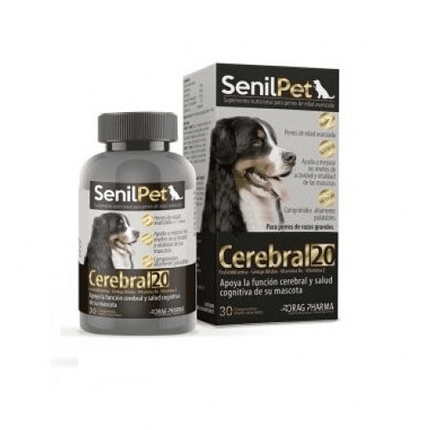 SenilPet Cerebral 20 Raza Grande 