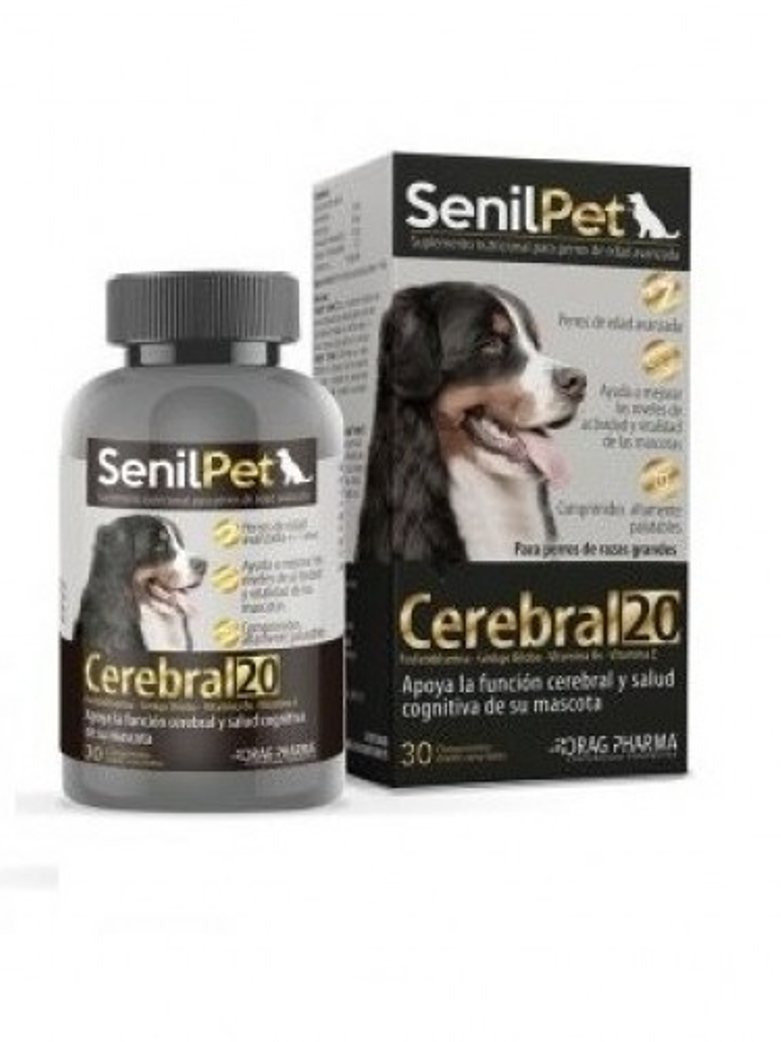 SenilPet Cerebral 20 Raza Grande  1