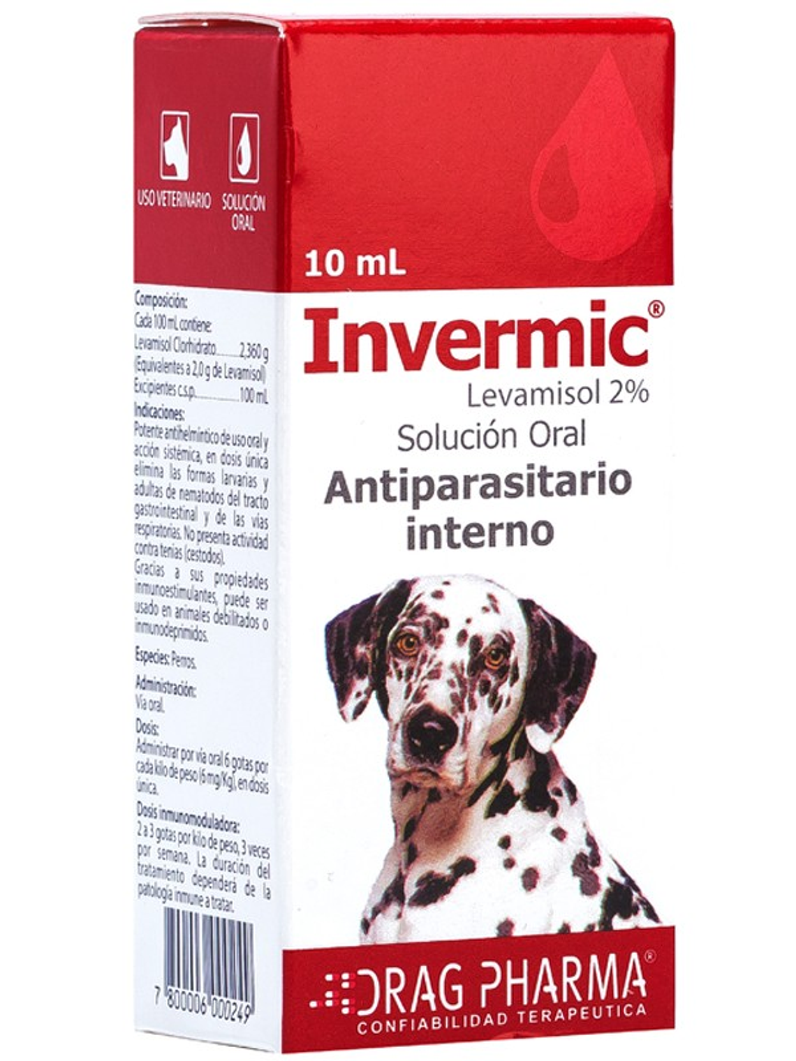 Invermic Gotas para Perros 10ml 1