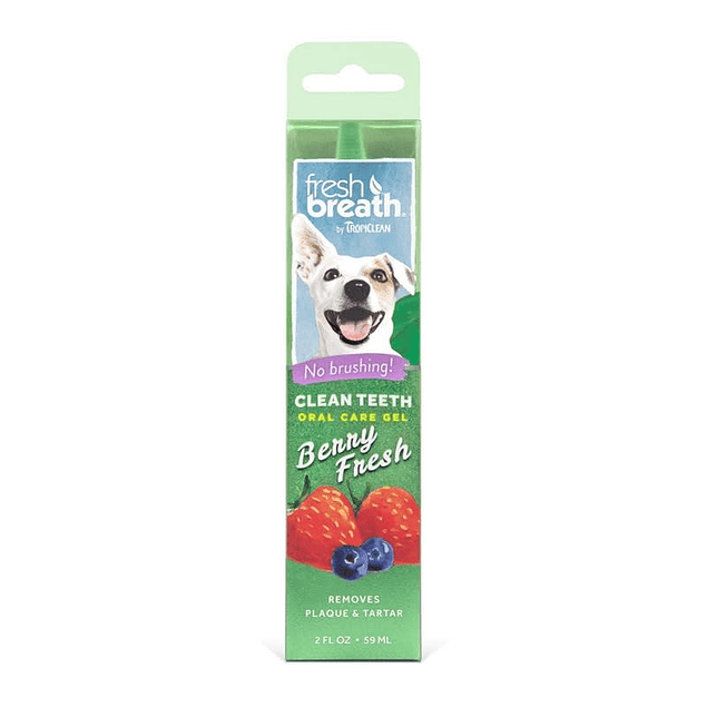 Fresh Breath Gel Dental Para Perro (Berry) 59ml