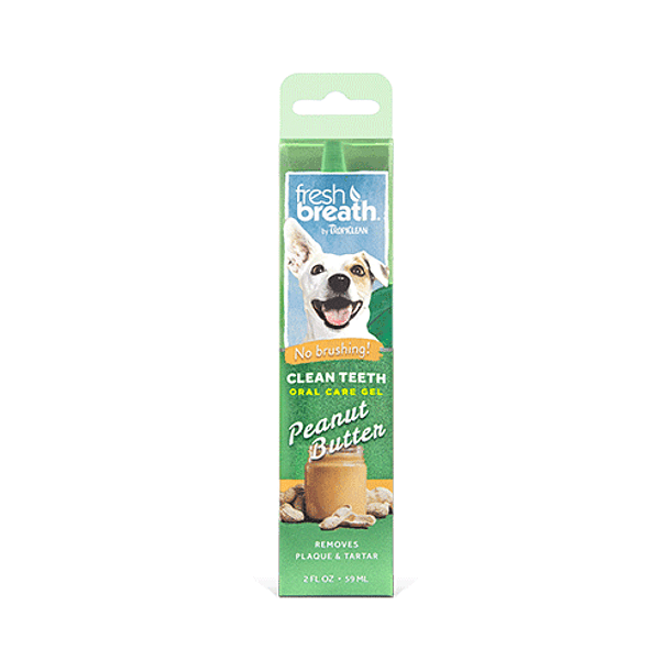 Fresh Breath Gel Dental Para Perro (Mantequilla de Maní) 59ml 1