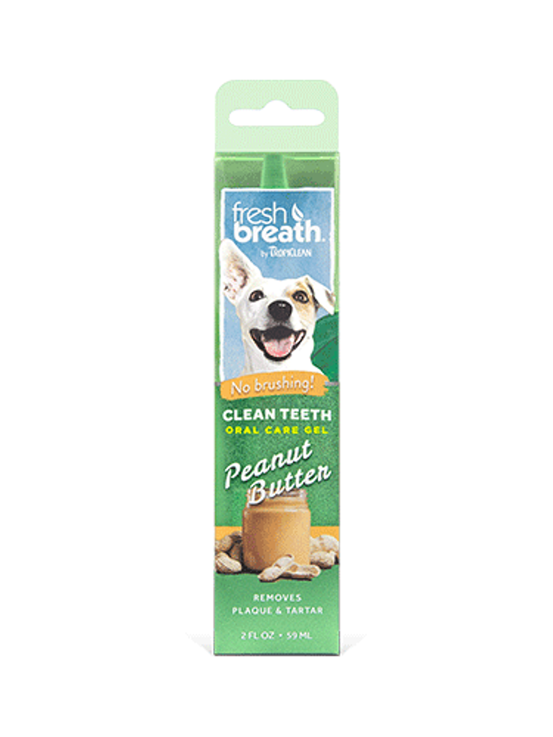 Fresh Breath Gel Dental Para Perro (Mantequilla de Maní) 59ml 1