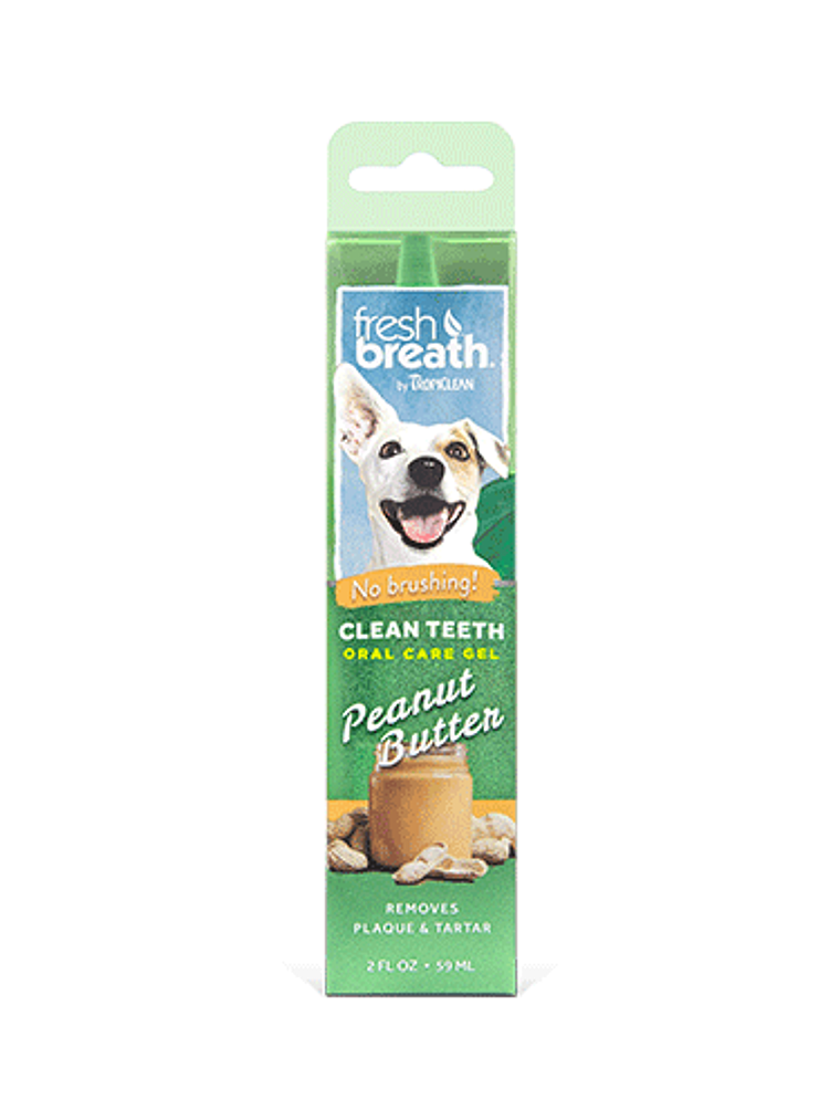 Fresh Breath Gel Dental Para Perro (Mantequilla de Maní) 59ml 1