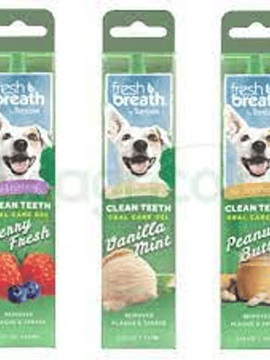 Fresh Breath Gel Dental Para Perro (Mantequilla de Maní) 59ml