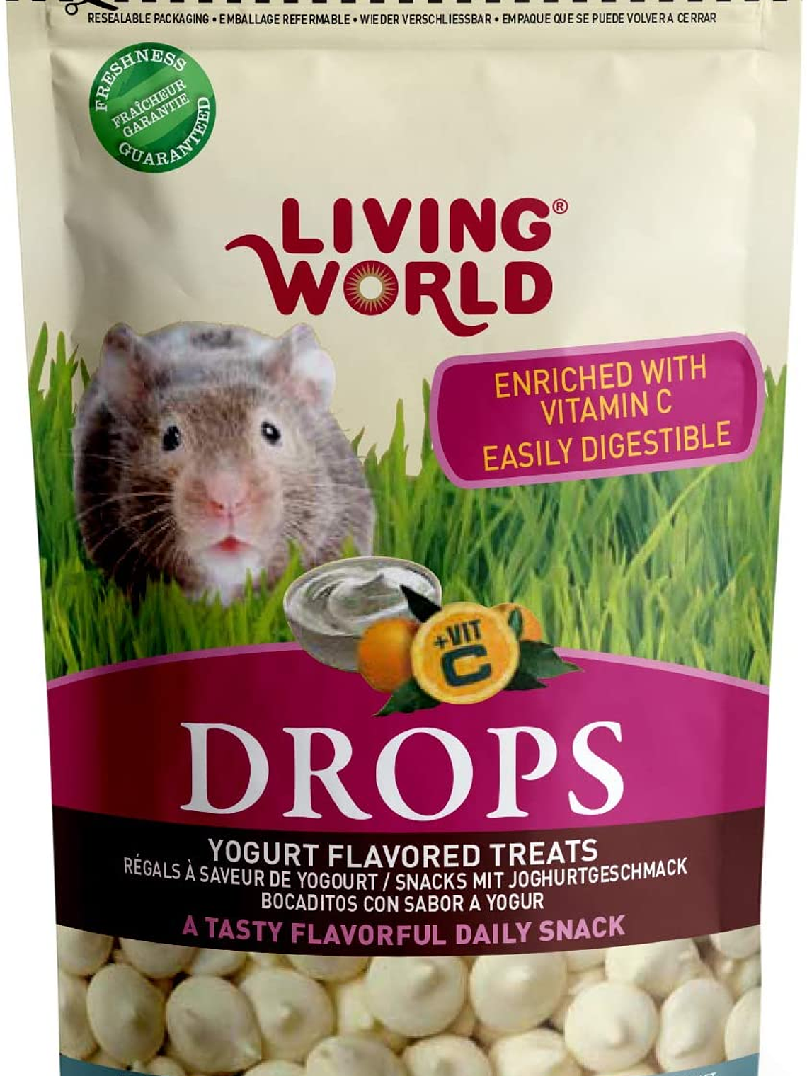 Drops Yogurt Living World (Hamster) 75gr 1