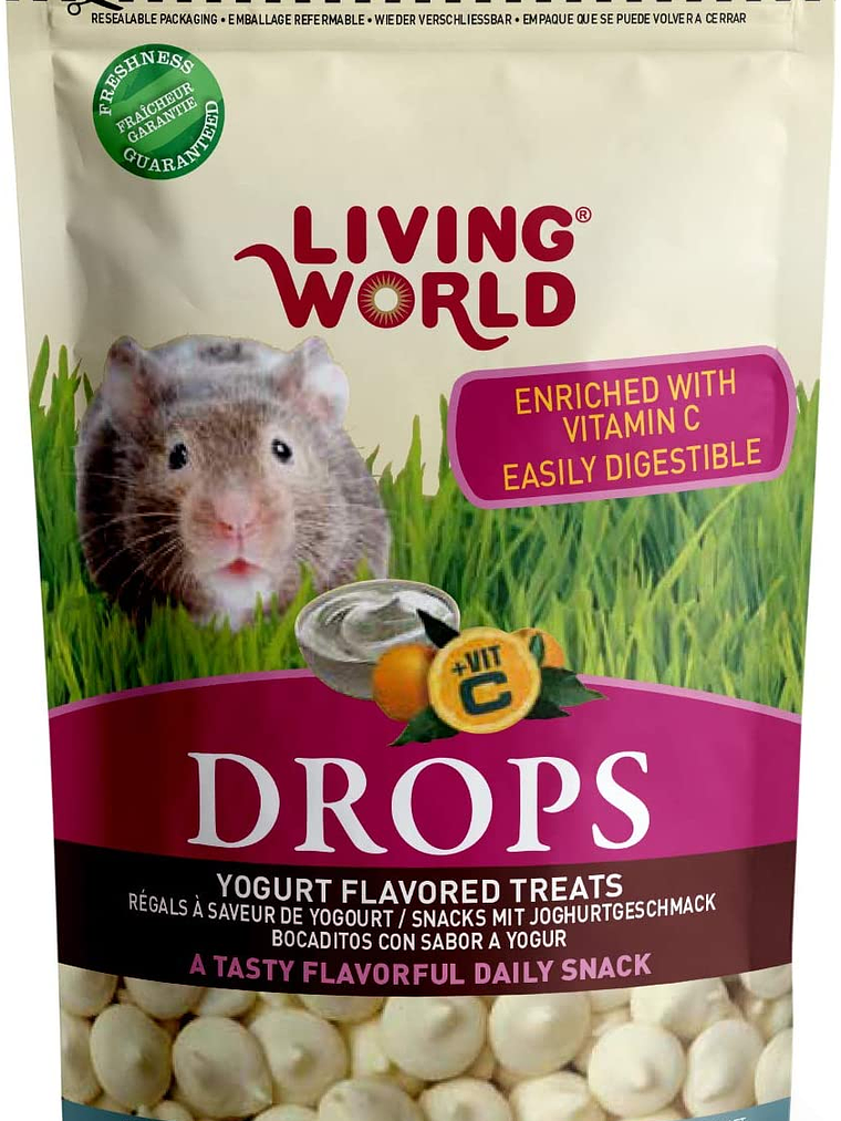 Drops Yogurt Living World (Hamster) 75gr 1