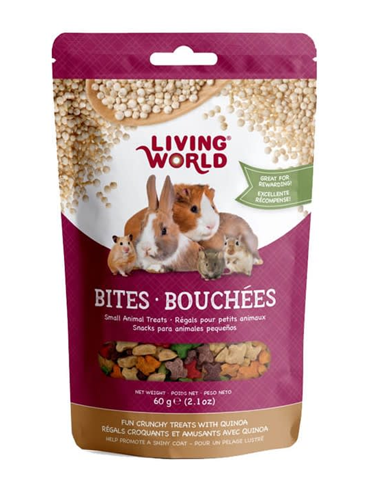 Living World Bites Quinoa 60gr 1