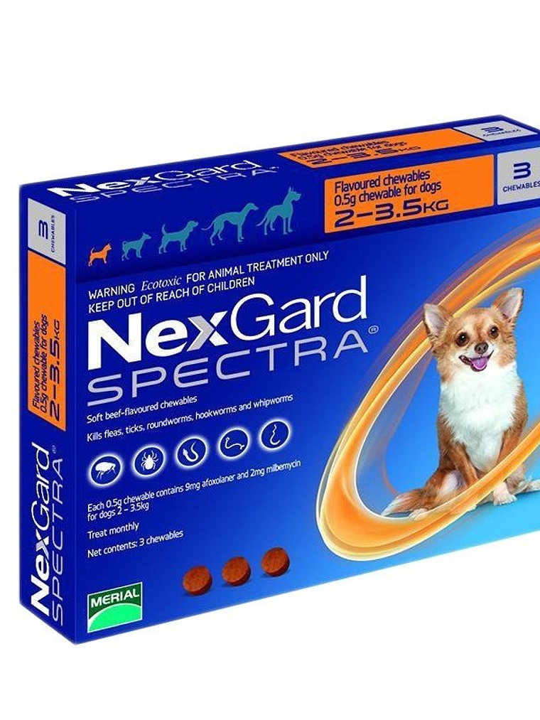 NexGard Spectra (2 - 3,5kg) 1