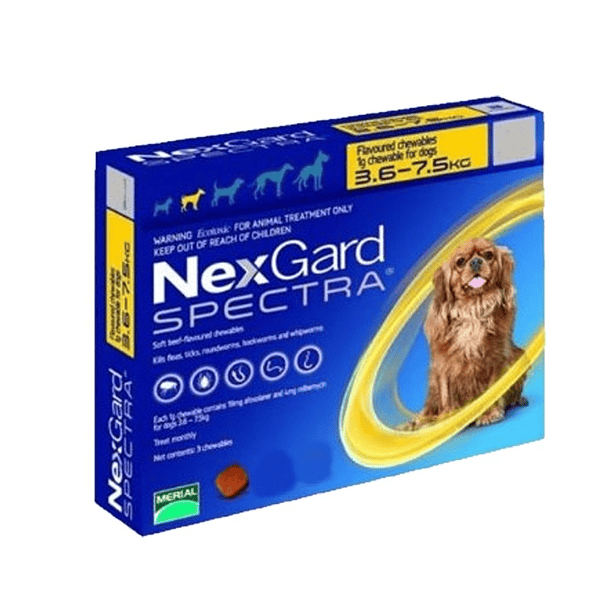 NexGard Spectra (3,6 - 7,5kg) 1