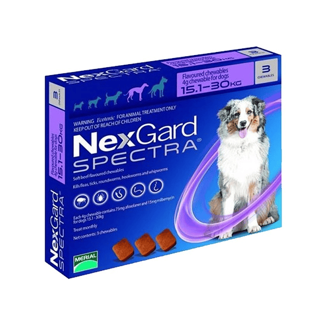 NexGard Spectra (15,1 - 30kg) 1