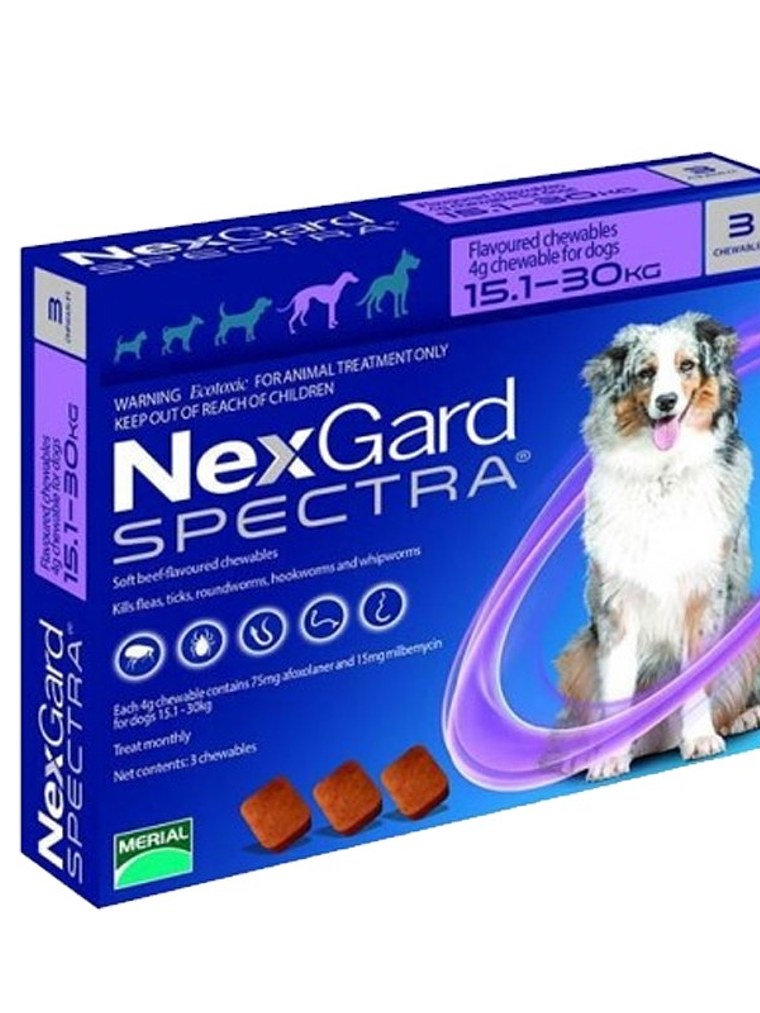 NexGard Spectra (15,1 - 30kg) 1
