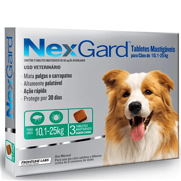 NexGard (10,1 - 25 kg) 1