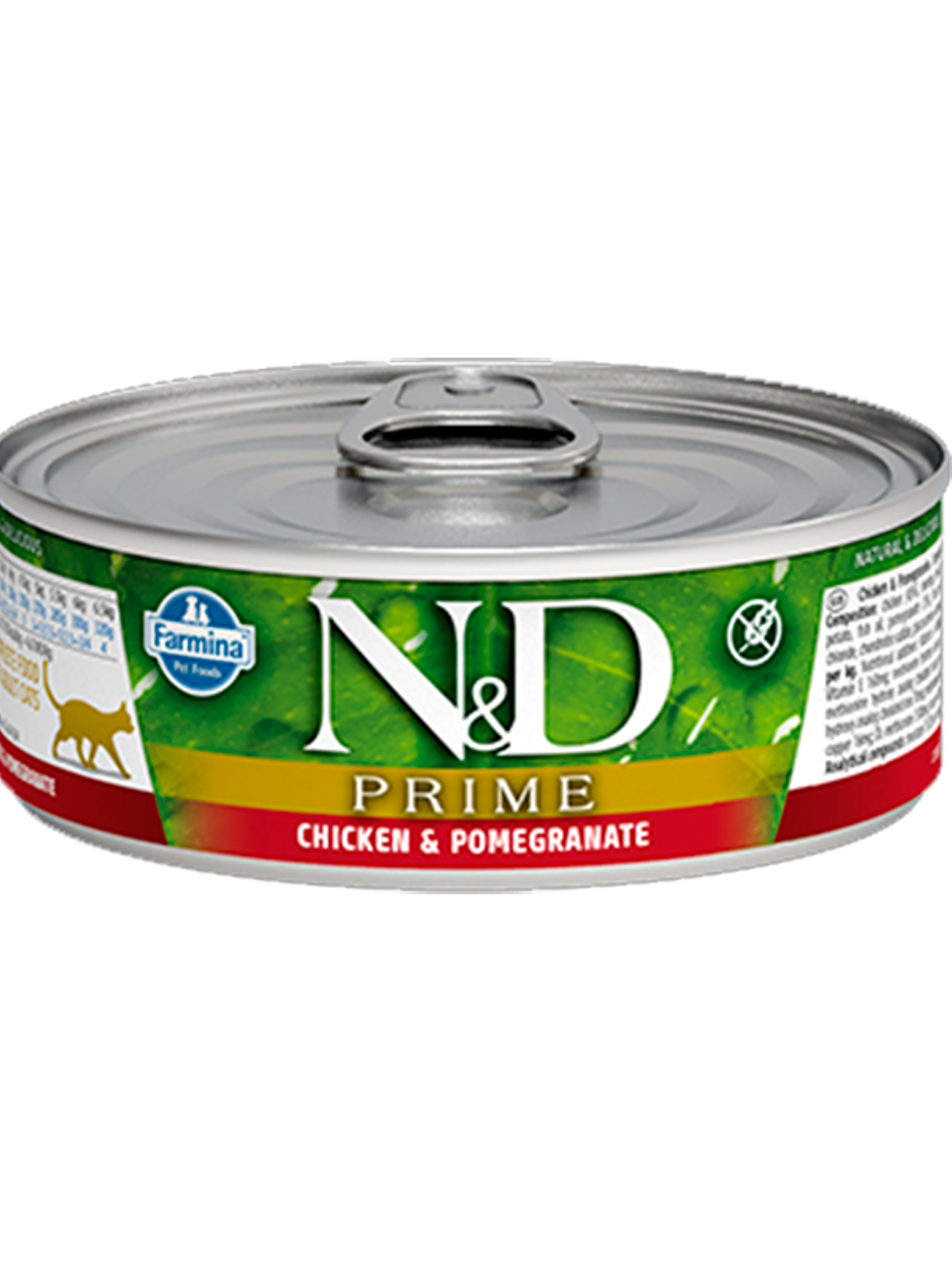 Lata N&D Cat Prime Chicken and Pomegranate 80Gr 1