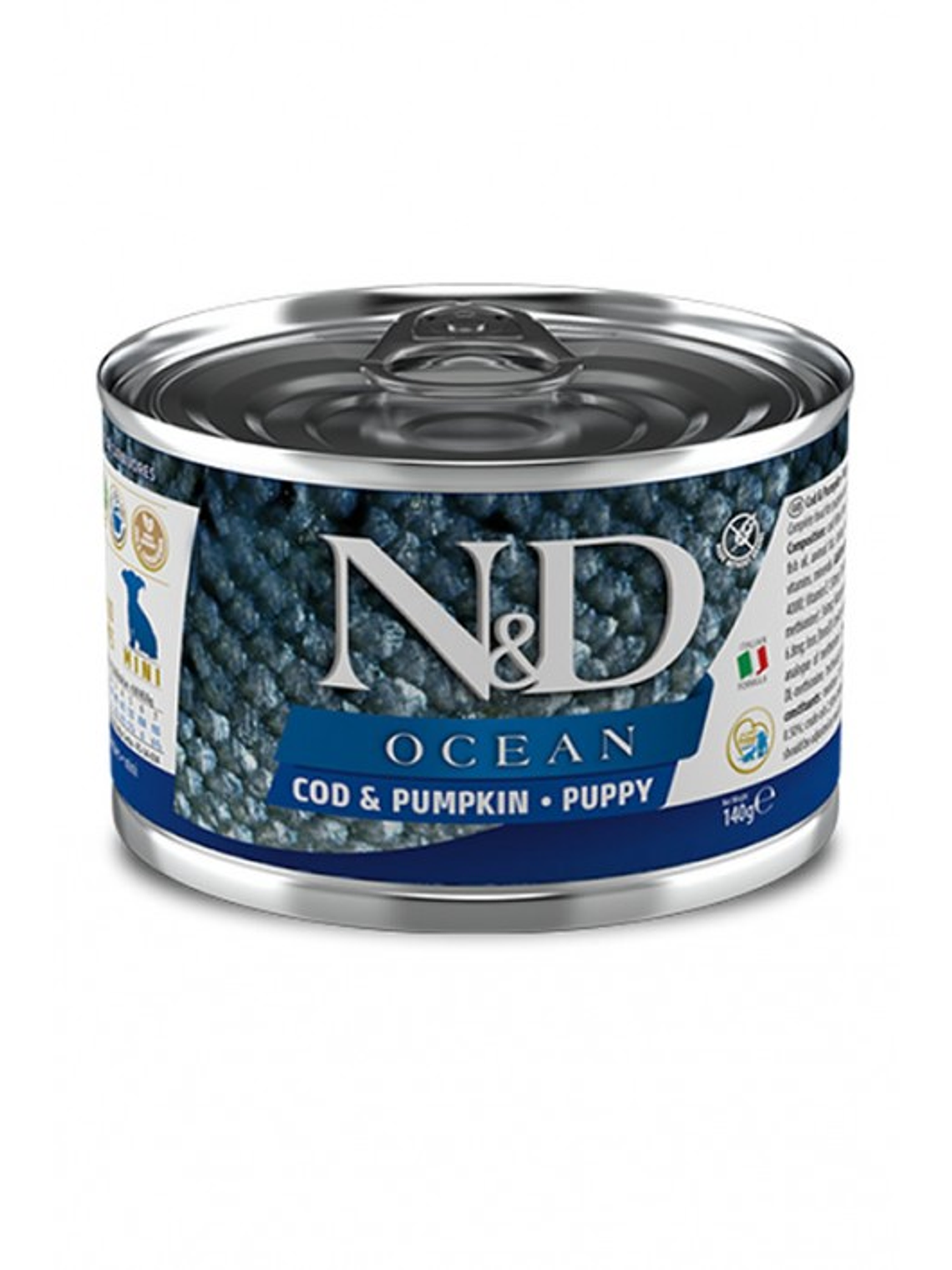 N&D Dog Ocean Cod Pumpkin Puppy Mini 140Gr 1