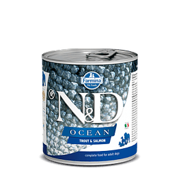 Lata N&D Dog Ocean Trout and Salmon 285Gr