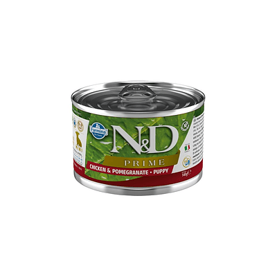 N&D Dog Prime Chicken & Pomegranate Puppy Mini 140Gr