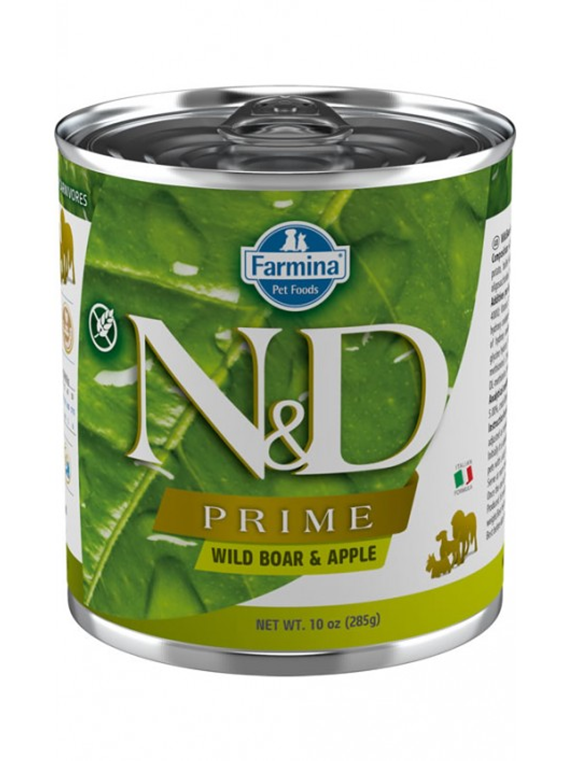 Lata N&D Dog Prime Wild Boar and Apple 285Gr 1