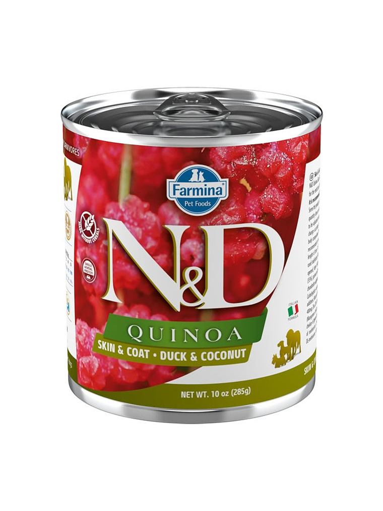 Lata N&D Dog Quinoa Duck and Coconut 285Gr 1