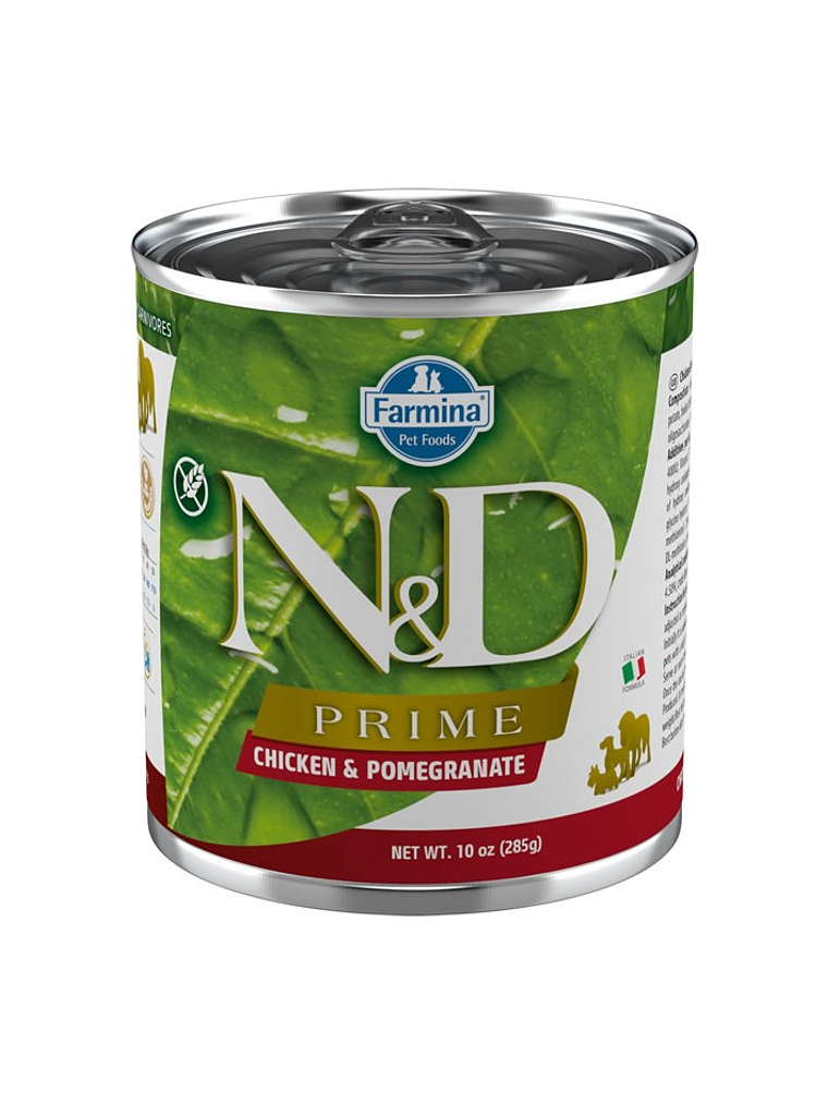 Lata N&D Dog Prime Chicken and Pomegranate 285Gr 1