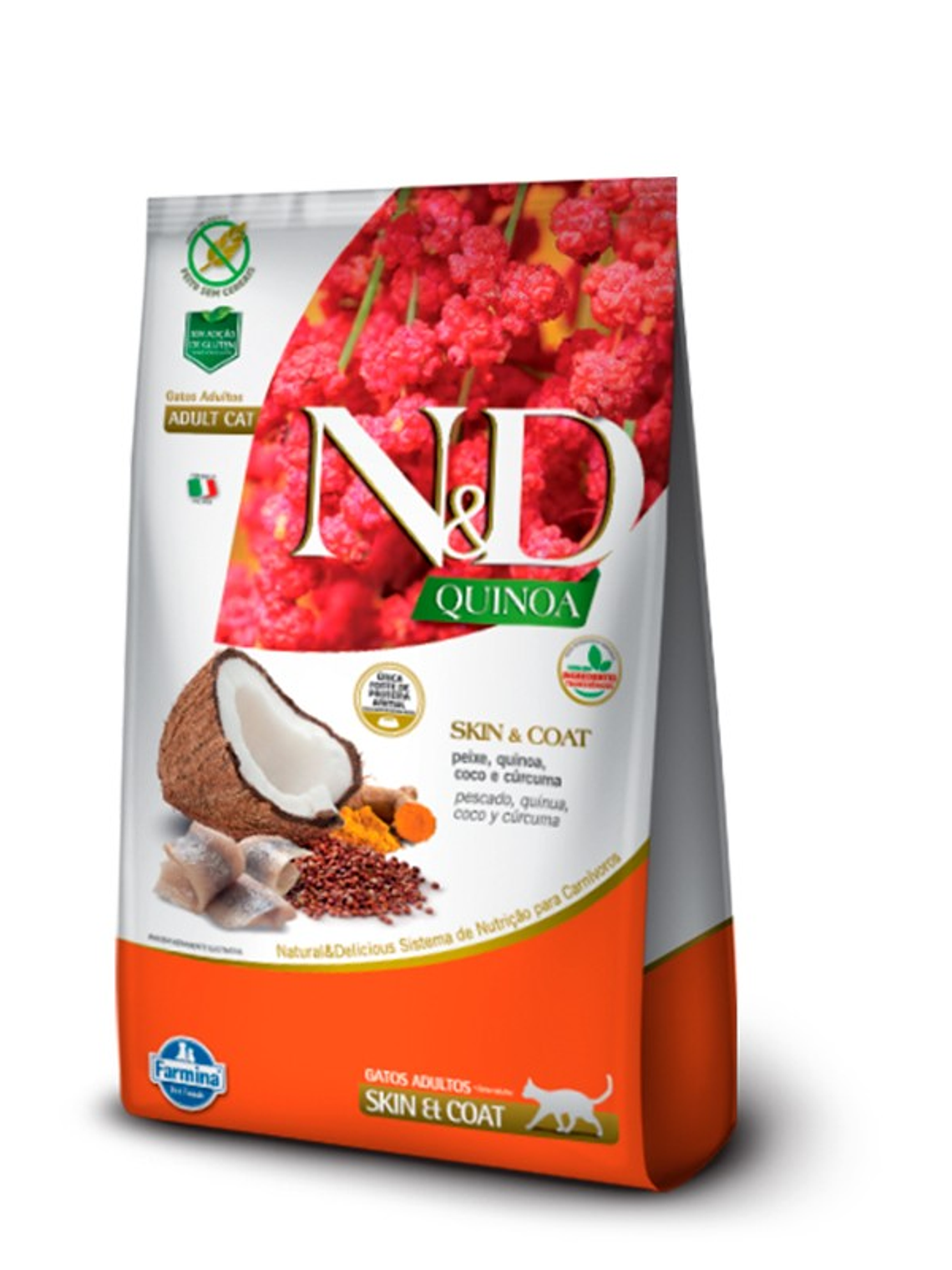 N&D Quinoa Gato Skin & Coat 1,5kg 1
