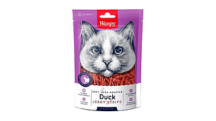 Wanpy Duck Jerky Strips For Cats