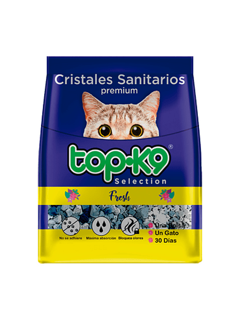 Arena Sanitaria Micro Cristal Fresh Top-k9 3.2kg 1