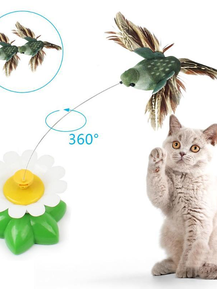 Juguete interactivo Pájaro giratorio para Gato   2