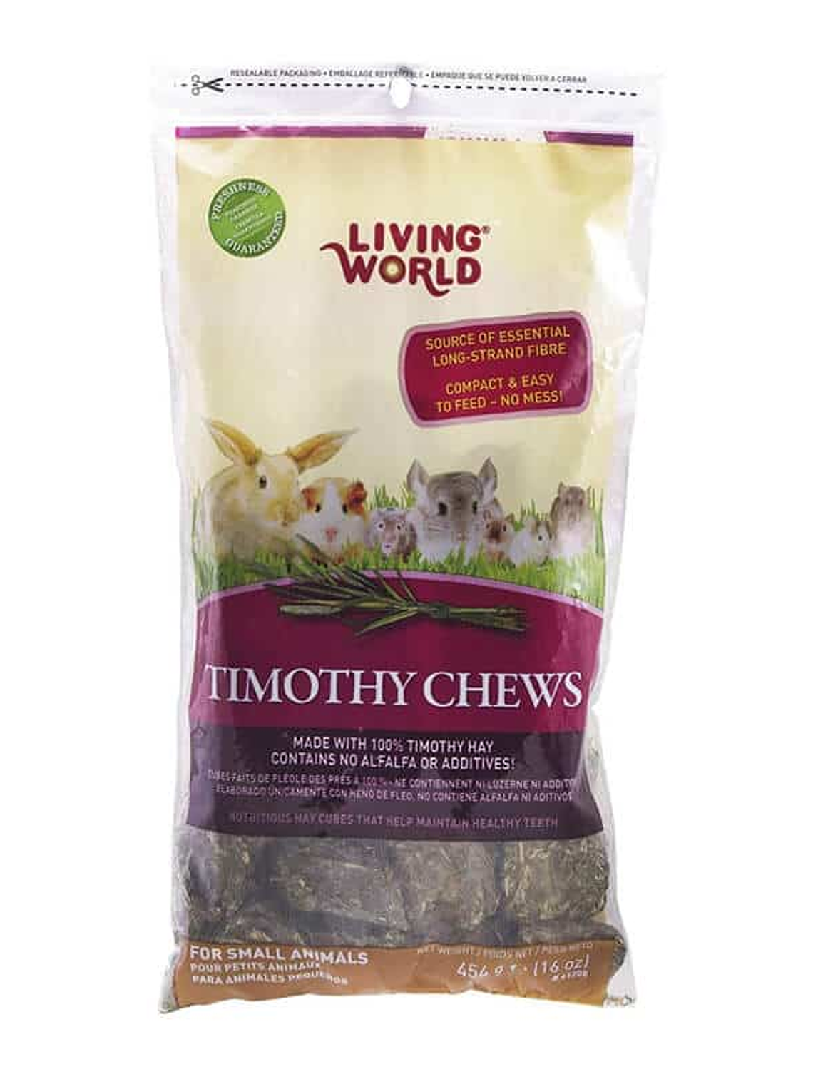 Living World Timothy Chews 454gr 1