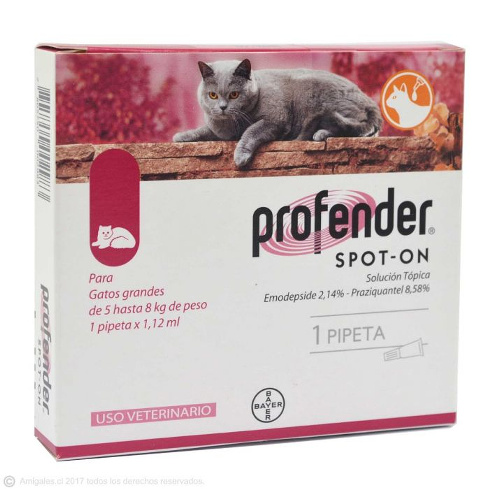 Profender Spot on Pipeta para Gato (5 - 8kg)  