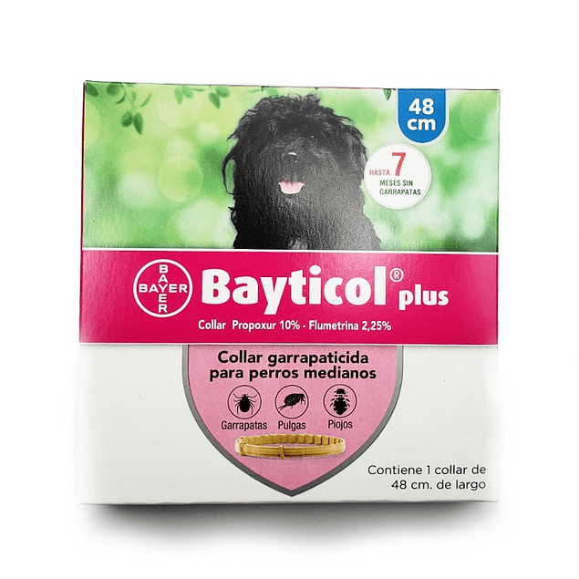 Bayticol Plus Collar Antipulgas para Perro (48cm)