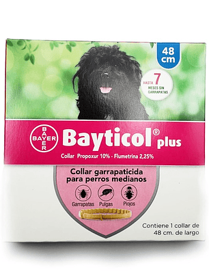 Bayticol Plus Collar Antipulgas para Perro (48cm)