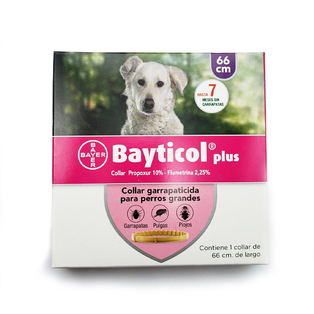 Bayticol Plus Collar Antipulgas para Perro (66cm)